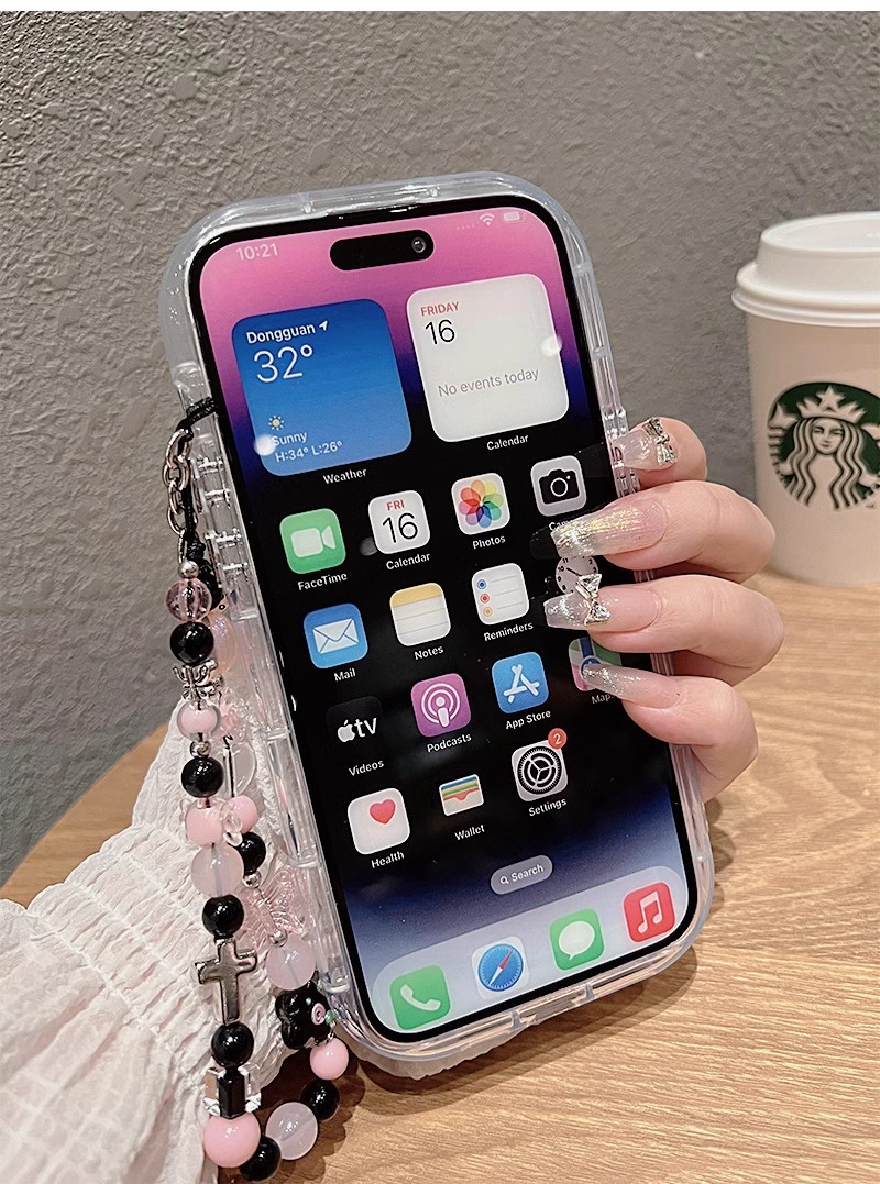Ink Butterfly – Passende Früchte-Hülle für iPhone 16 Pro, Neue Cartoon-Hülle für iPhone 15 Pro Max, Personalisierte Hülle für iPhone 13/14/12_voghion.com