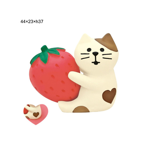 Food toys ZAKKA chocolate miscellaneous goods Valentine's Day gifts INS strawberry bread baking decoration resin small ornaments