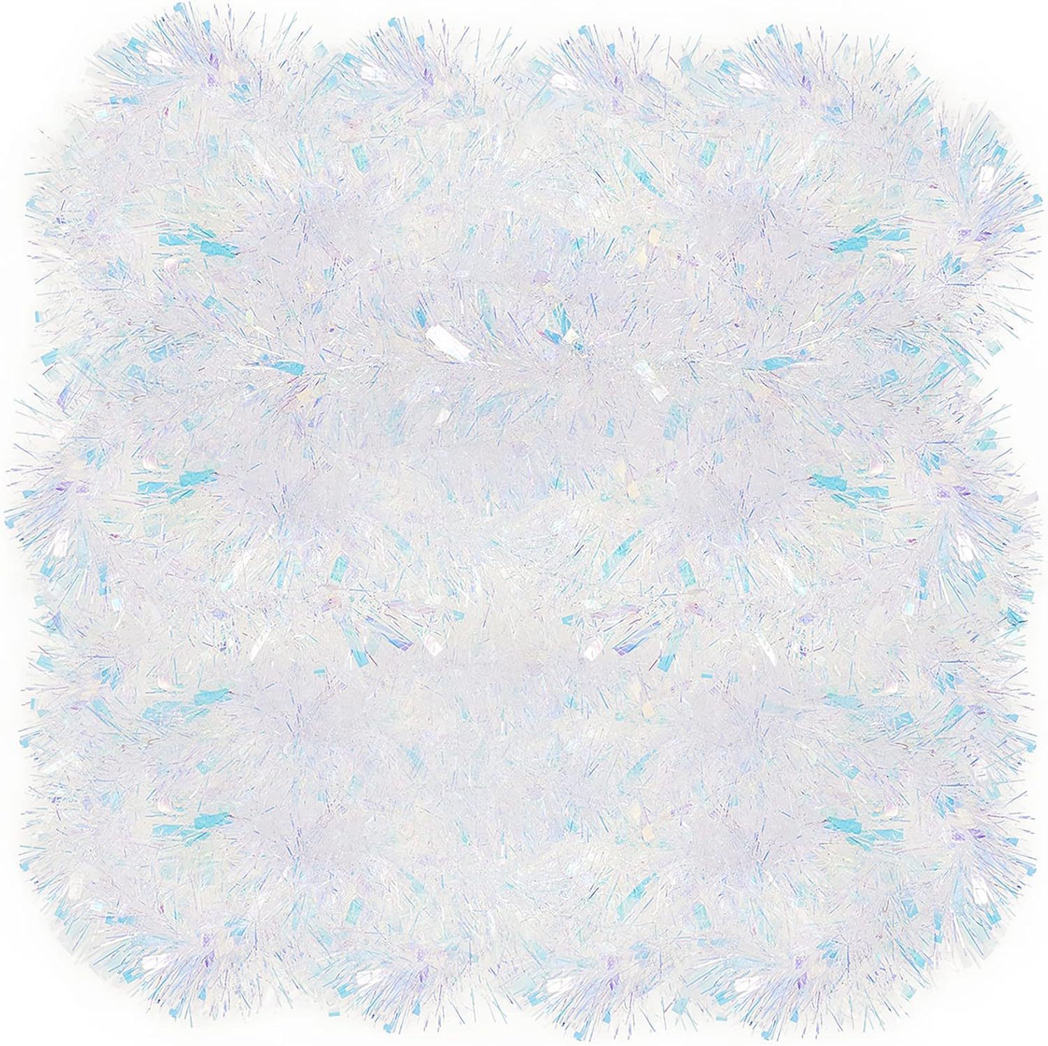 Explosiones transfronterizas de 2m 9cm coloridas rayas de lana iris de color Navidad decoración de bodas de flores accesorios