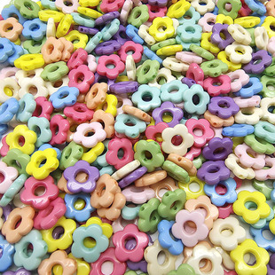 14mm��Ƭ������ɫ�ǹ�ɫ�пջ������鉺����ɢ��DIY���������