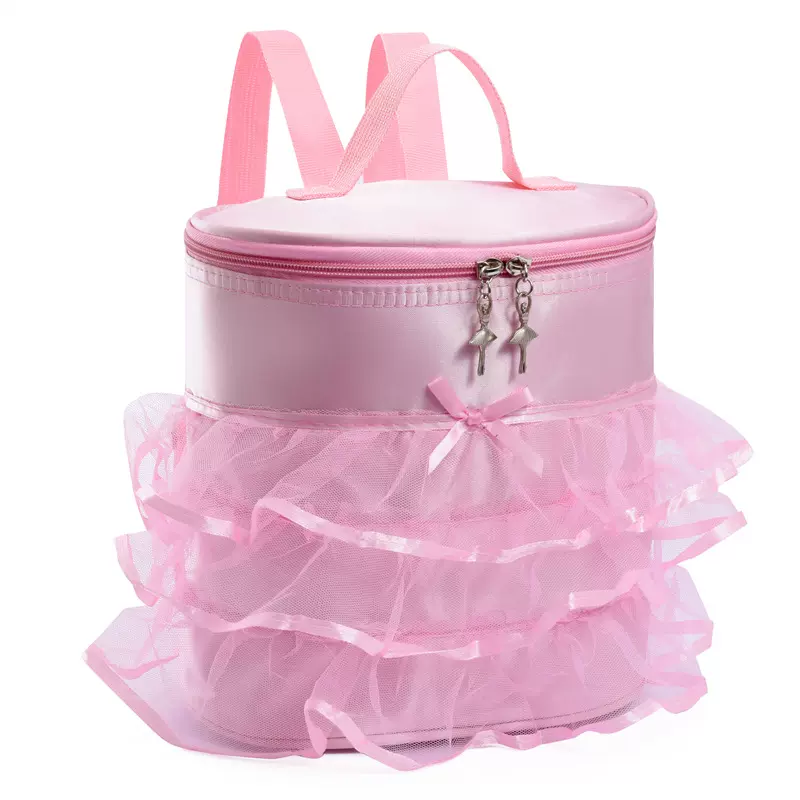 批发儿童舞蹈背包纱裙双肩包印logo文字培训班幼儿园包包超轻