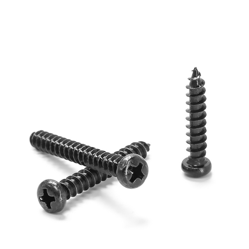 PA 검정색 십자형 셀프 태핑 나사 소형 셀프 태핑 나사 M2 |