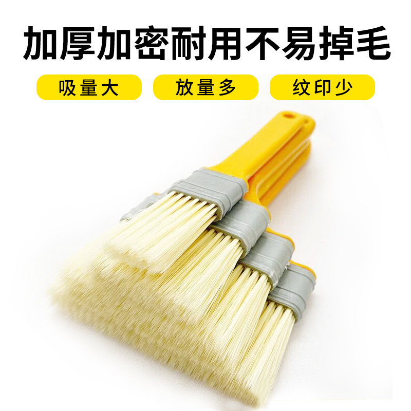 Cepillo de pintura personalizado cepillo de plantar cepillo de rayón de punta de molienda cepillo de limpieza de cepillo de barrido de cabello fábrica al por mayor