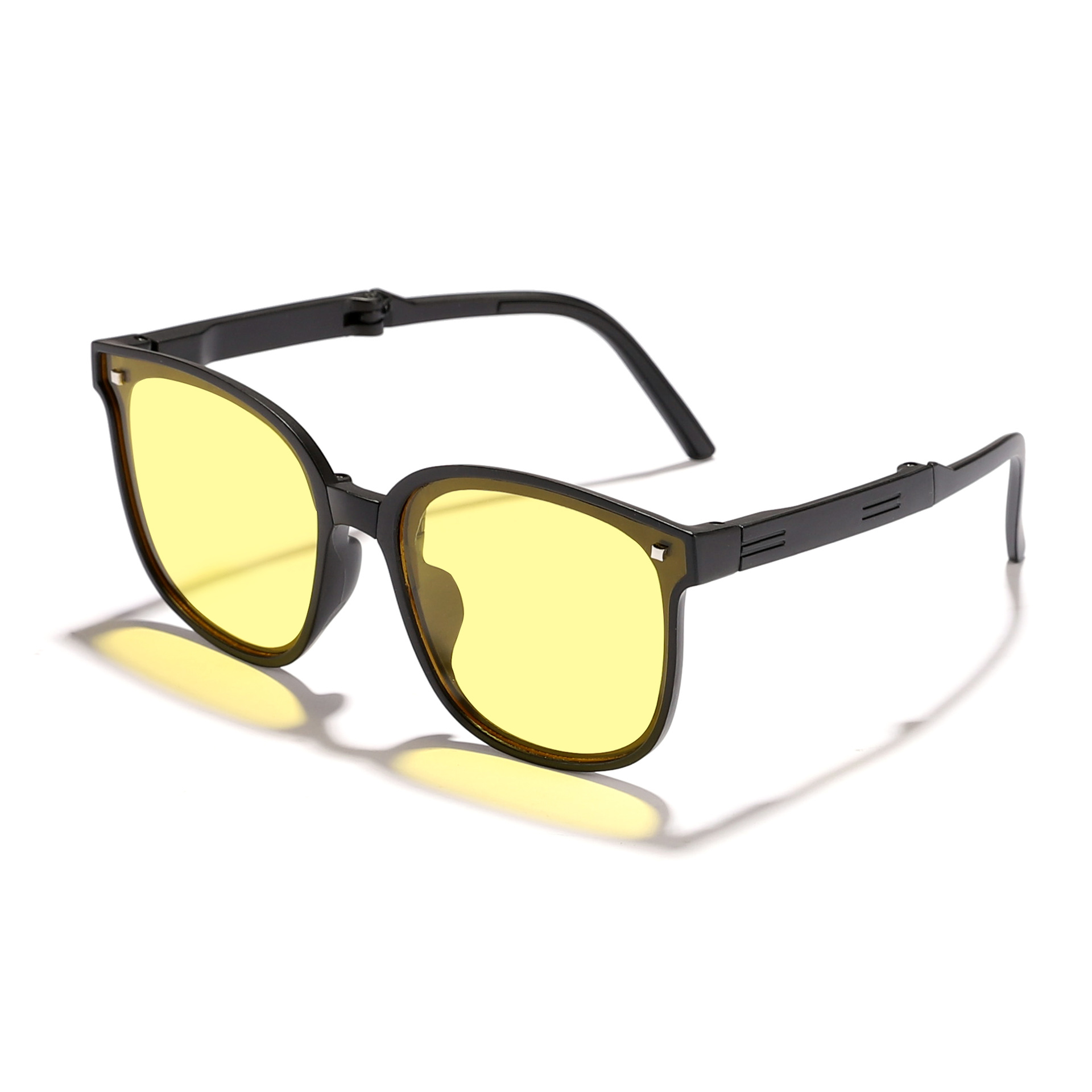 Película amarilla de marco negro