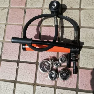 不锈钢板薄铁板铜板铝板打孔机器SYK-8/15手动液压开孔器