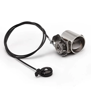 51/60mm motosiklet qaz borusu mexaniki klapan səsboğucu səs azaltma klapanı