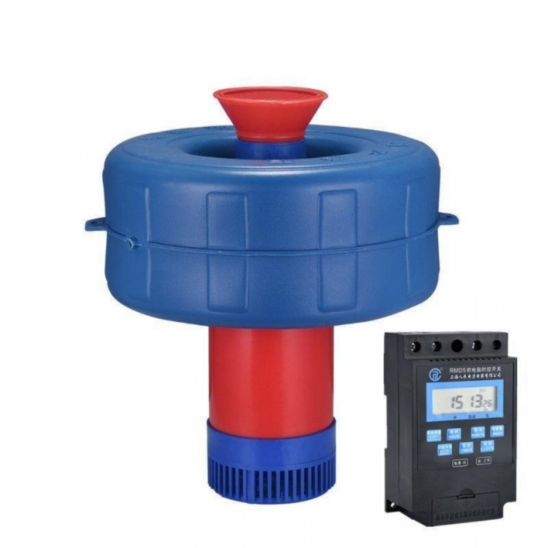 Máquina de oxigenación automática de estanque de peces de cultivo de estanque de peces de drenaje de riego de tanque de agua de agua de flotación de oxigenación de estanque bomba de oxigenación de estanque