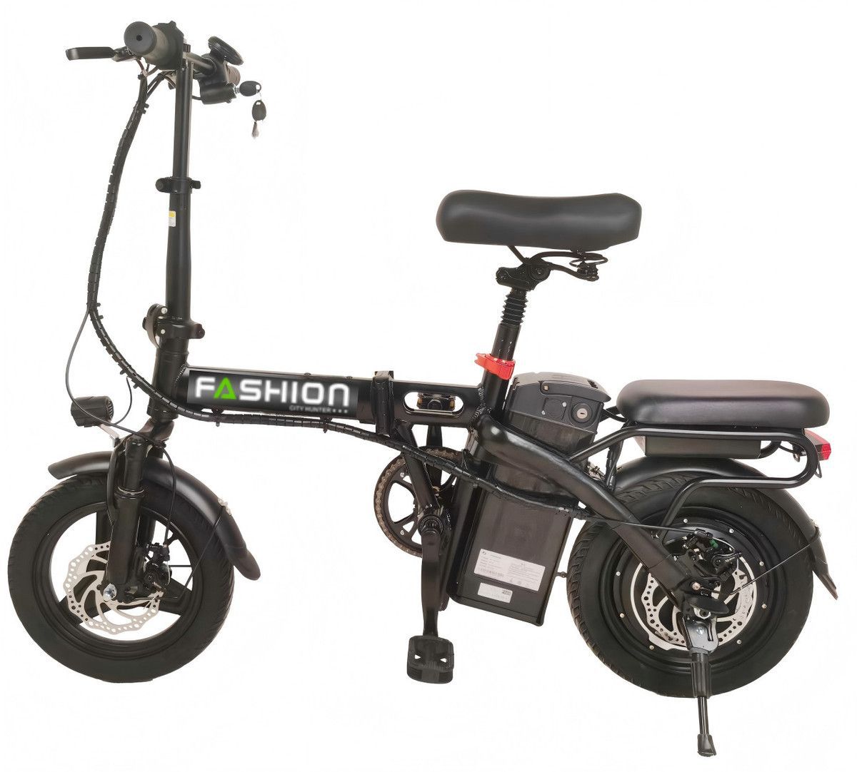 New national standard folding electric bicycle, small electric vehicle, ultra-light portable lithium battery scooter for transportation