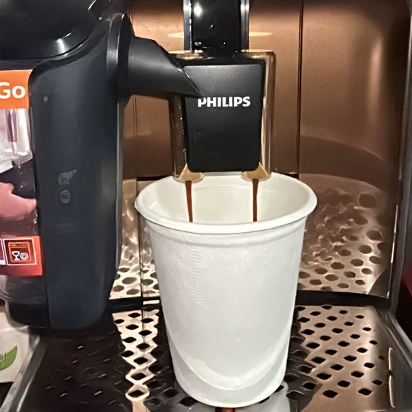 Coffee Paper Cup 350ml Degradable Sugarcane Dregs Cup Coffee Shop Drinking Cup Disposable Tea Cup