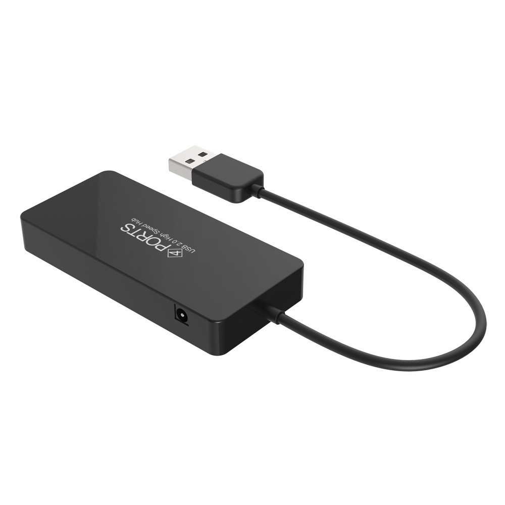USB 2.0 4-in-1 splitter, computer high-speed driver-free support keyboard and mouse hub with cable, slim four-port hub