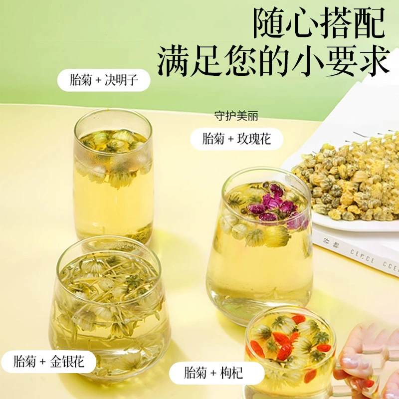 Китайская компания TongRen Tang консервы из chrysanthemum 80г подлинный цветочный хризантемовый чай ханчжоу белая chrysanthemum chrysanthemum чай производитель дропшиппинг