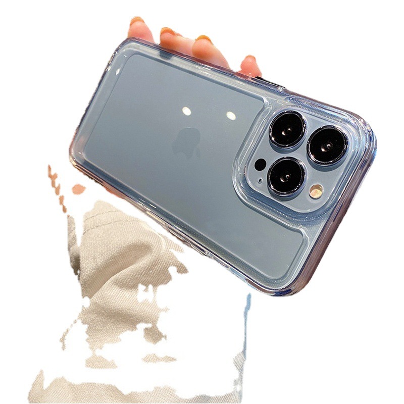 Alta transparencia acrílico Apple 16 funda para teléfono transparente iPhone15Promax nuevo aplicable 14/XR/XSMAX