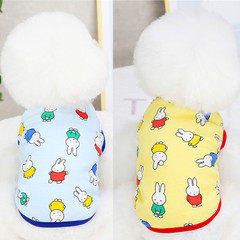 2022 pet dog clothing clothes puppy pet vest spring and summer new 22 color rabbit vest