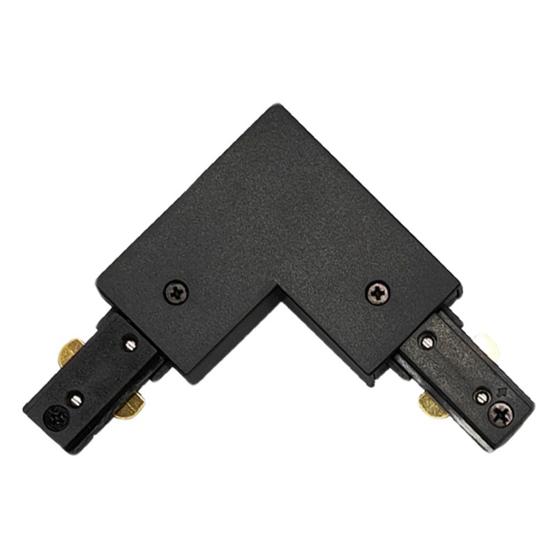 Трек-бар трехлинейный направляющий рельс слайд 1 м 1,5 м 2 кремово-белый черный Средний локоть мягкое соединение алюминий маленькая головка