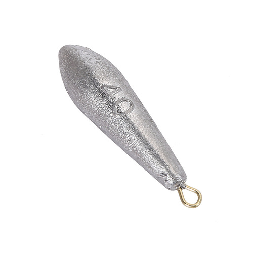 Manufacturer wholesale willow leaf lead pendant, enough gram swivel 20g pure electrolytic lead fishing lure, fast willow leaf lead pendant