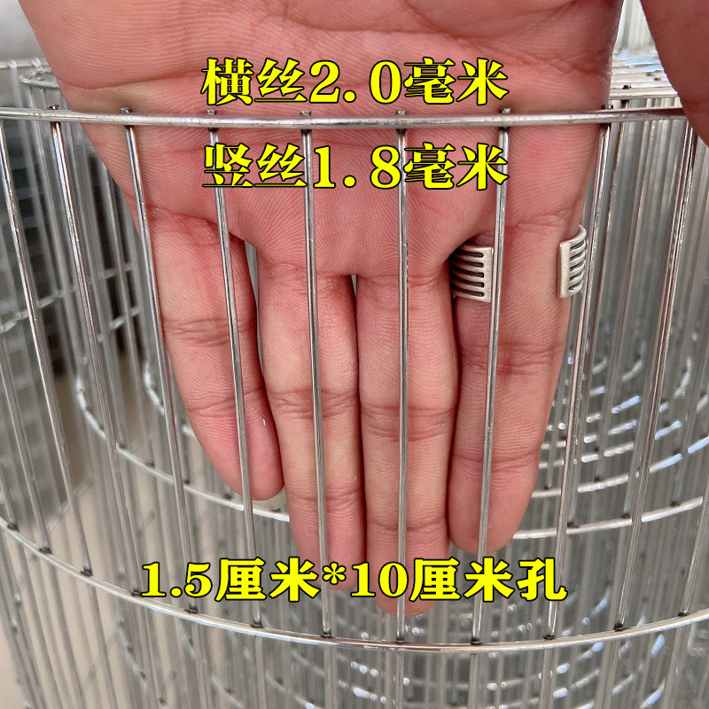 厚い亜鉛メッキの小さな長い穴の溶接金網、鉄線メッシュ、養殖用ロールネット、鶏とハトのケージ、鳥かご、バルコニーの底|undefined