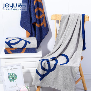Cotton large bath towel thin 1028 men's home business absorbent soft beach towel a generation of 140*70