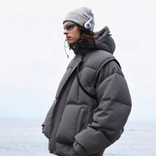 25冬季新款韩系简约时尚个性大牌廓形羽绒服速X平替高端货