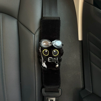 Handle Cover Car Ornaments Decorative – Sürətlər qutusu və əl tormozu başlıqları - little-black-cat-glasses