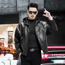 男式真皮皮衣;女式皮衣;男式大衣