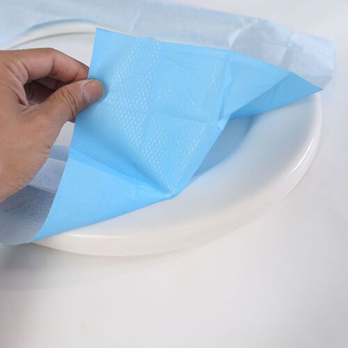 Wholesale Disposable Travel Toilet Mat Coated Wood Pulp Paper Toilet Mat Toilet Seat Paper Genuine Manufacturer