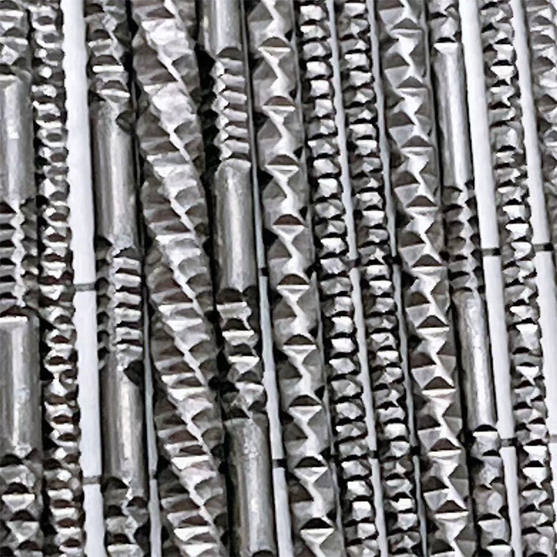303 stainless steel textured wire, textured hard wire, twisted pattern gold wire, twist pattern wire, diy winding accessories pic 3