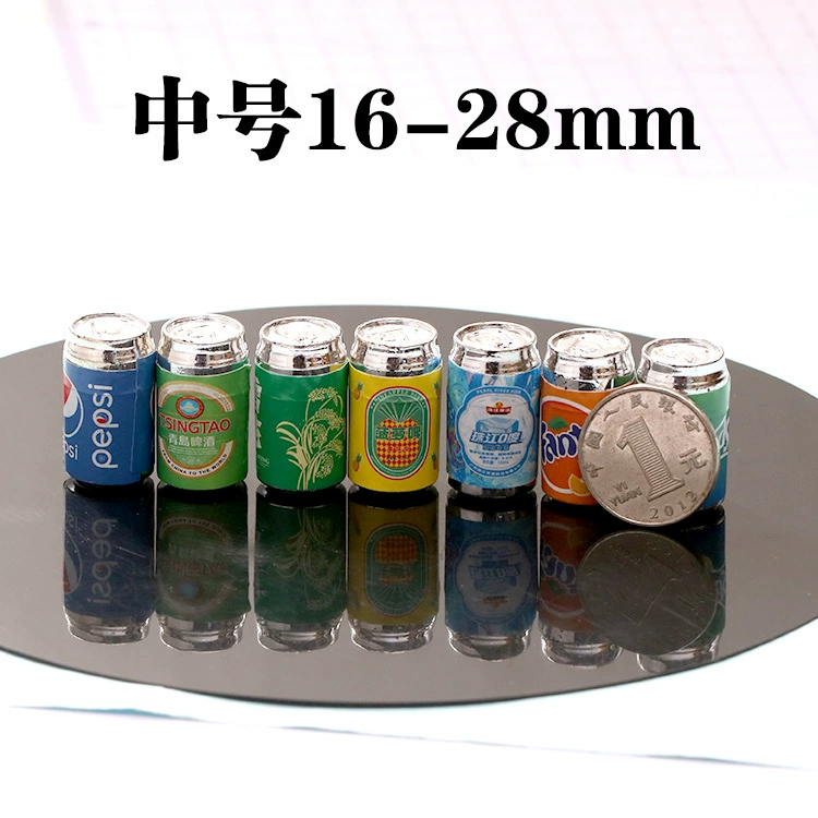 Small realistic food play, creative bottle, accessory, wholesale, handmade