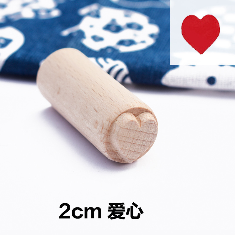 月饼印章糕点印章木制馒头点心饼干印章中苏式喜福字花式烙印模具|undefined
