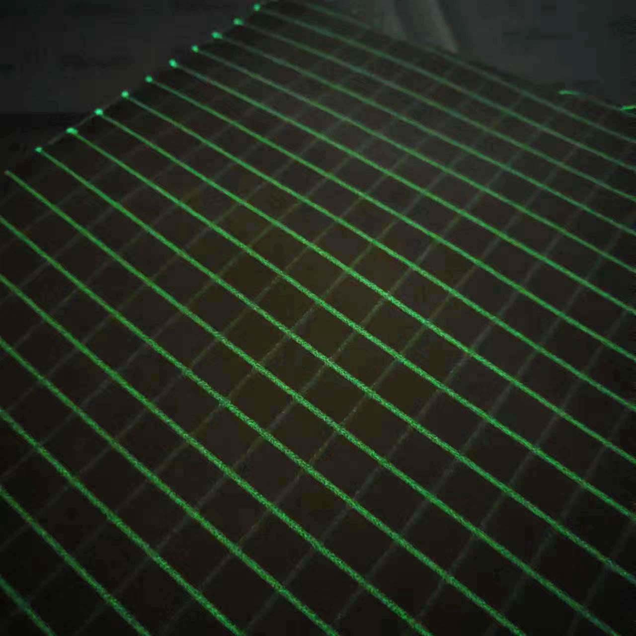 夜光棒球手套皮革条纹夜光头层皮革户外体育皮革面料