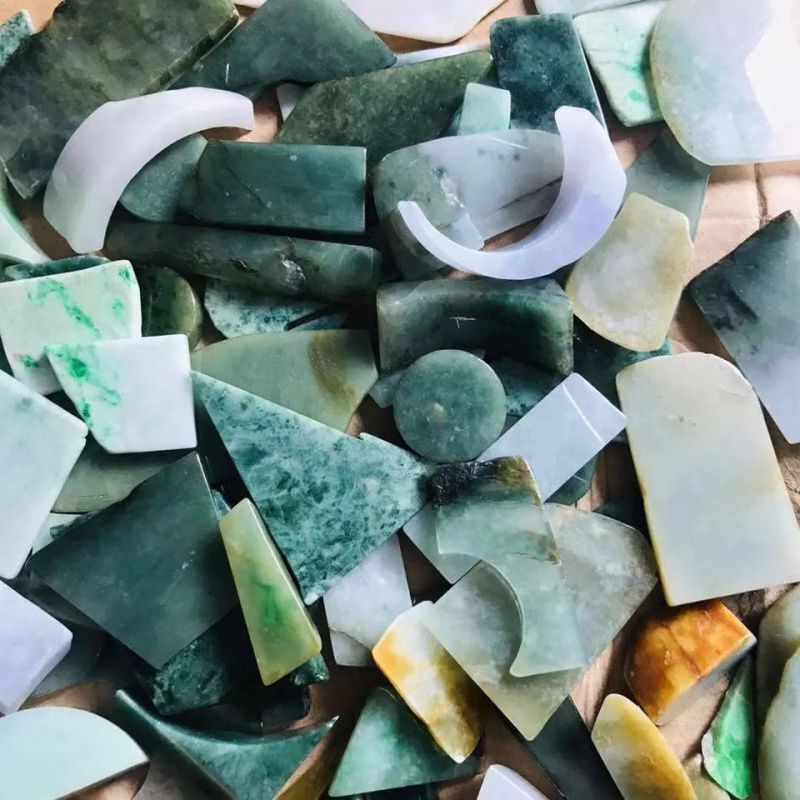 Jade Raw Stone Scraps for Novices to Learn Carvings and Practice Scraps 1000g Jade Jade Jade Jade
