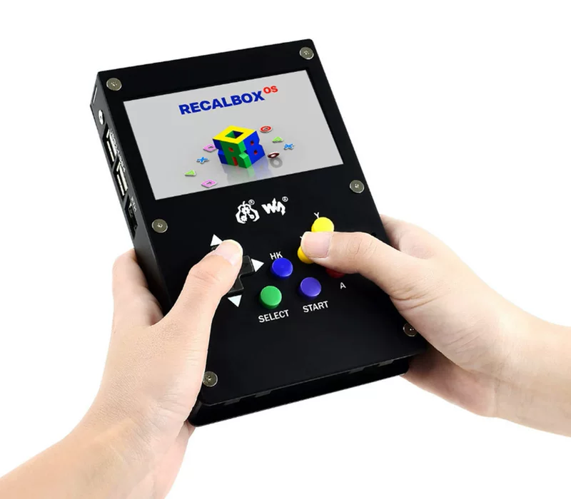 Raspberry Pi handheld game console expansion board 4.3-inch IPS screen 800×480 resolution supporting Pi4B-2GB