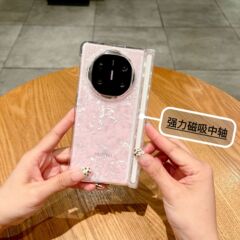 Huawei MateX6 携帯電話ケース折りたたみスクリーン MateX5 中央軸磁気吸引 Xfold5 シェルパターン magicv5 に適しています。