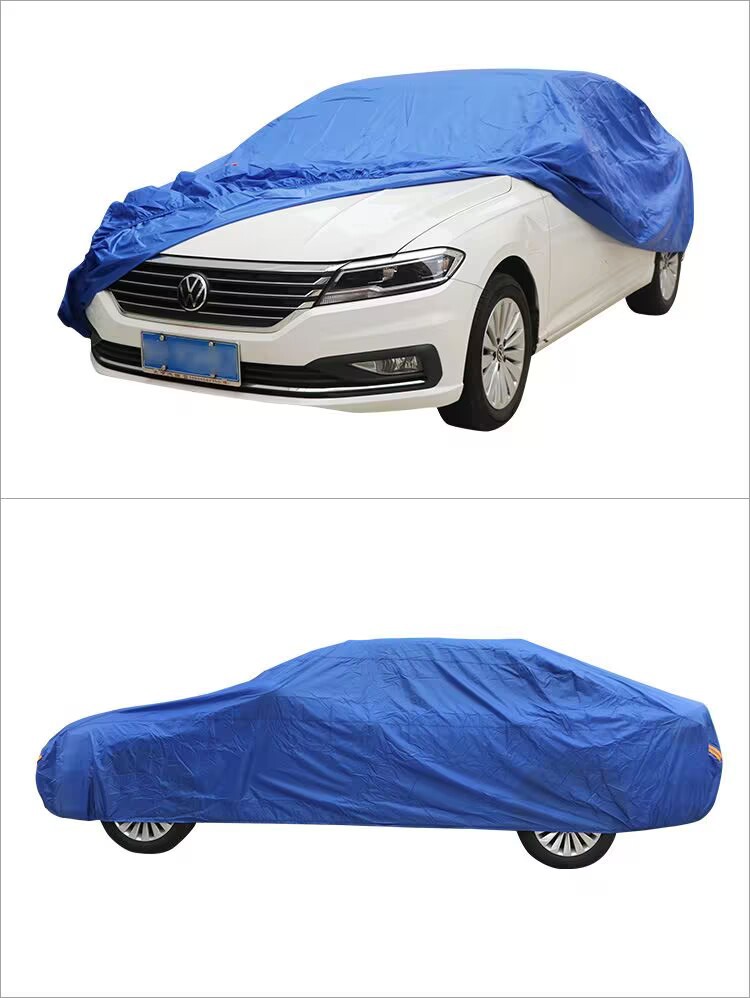 Oxford Cloth Polyester Taffeta Car Cover, Sun Protection, Rain Protection, Anti-Freeze, Universal Car Cover for All Seasons, Car Jacket, Parasol, Rain Cover