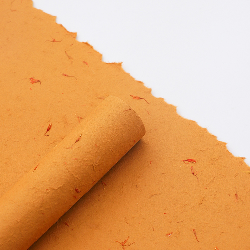 Flores desmenuzadas, pétalos reales, papel de envoltura de papel Dongba, papel de envoltura de flores, floristería de alta calidad, suministros, papel de envoltura de ramo