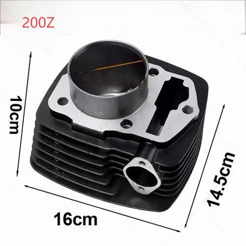 Motorcycle Cylinder Kit Suitable for 200Z, Cylinder Inner Diameter 63.5mm, Piston Ring, Oil Seal, Gasket, Cylinder Kit