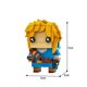 MOC building blocks compatible with Lego 61395-Linke square head Selda legend wilderness interest assembling building blocks