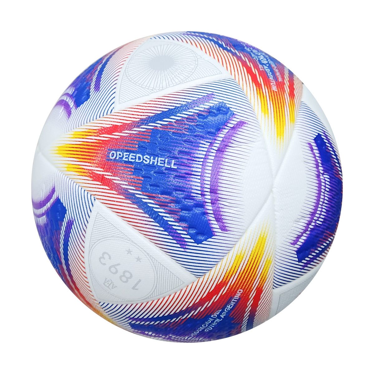 Balón de Fútbol Personalizado de la Copa de Europa, Tamaño 5 y 4, PVC Cosido a Máquina, Cuero PU, Venta Directa de Fábrica, Balón de Fútbol Infantil Transfronterizo