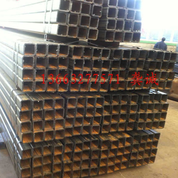 非标方管矩管厂家定尺50*15*1.5-2方钢管 机箱支架方管40*15矩管