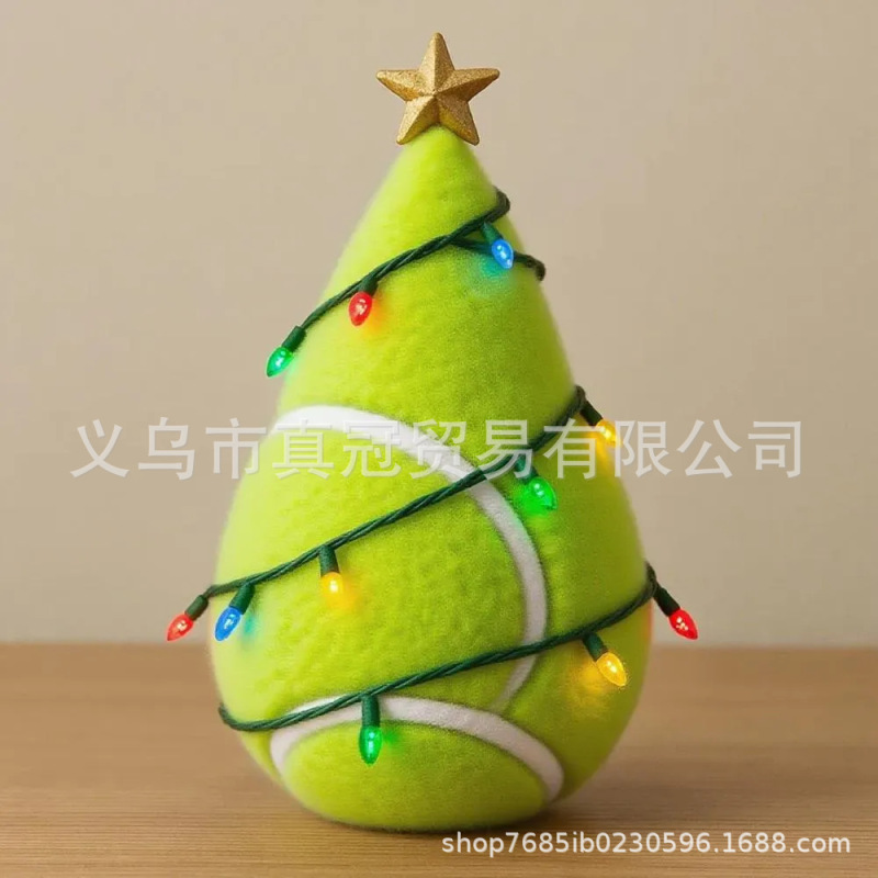 跨境新品Fun Ball Christmas Tree Decoration趣味球圣诞树装饰|undefined