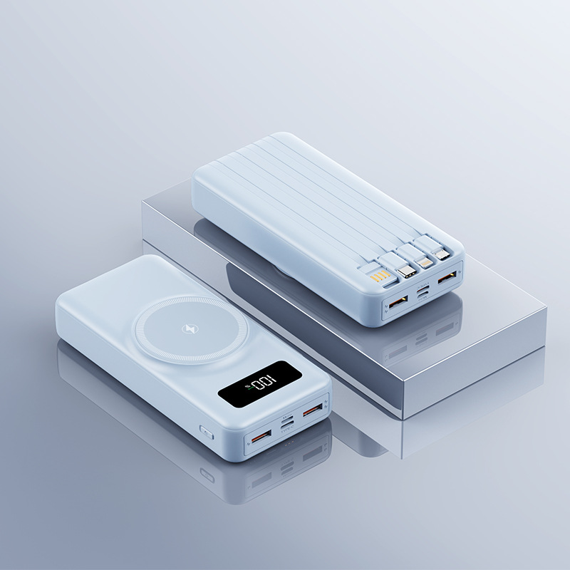 MagSafe Magnet inalámbrico 3c carga rápida con cable de carga rápida 2w mA fuente de alimentación portátil conveniente de gran capacidad