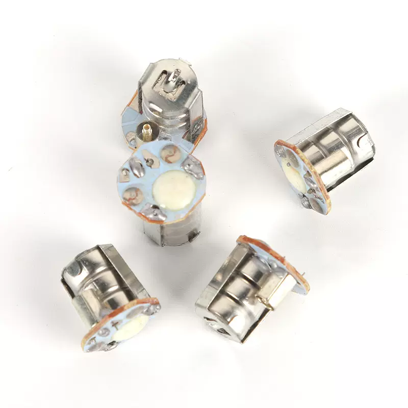 玩具机芯发光小灯芯LED套筒灯电子配件红蓝双闪震动发光机芯