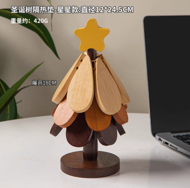 대형 대나무 단열 패드 별 3겹