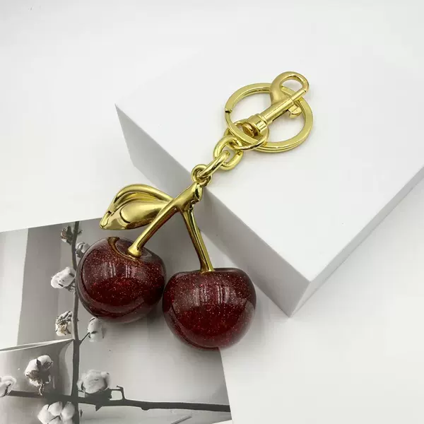 K gold (3.2cm) cherry [cherry red]