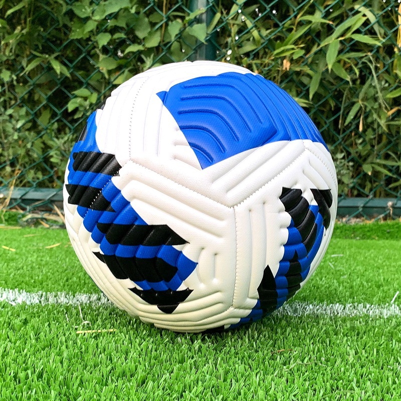 ミシン縫いサッカーフットボールワールドカップヨーロッパカップアメリカカッププレミアリーグ試合トレーニングNo.5 PVCサッカー卸売|undefined