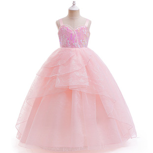 Glinda movie with foreign trade magic bad witch cos clothing princess children's dress children's girl's wedding dress