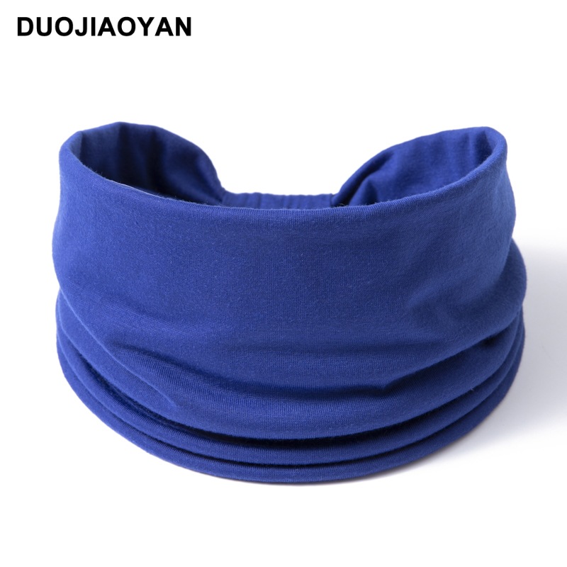 Elastic Macaron Sports Headband For Women Solid Colour Fabric_voghion.com