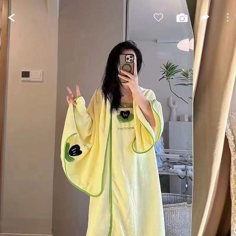 목욕 타올, 귀여운 여성용 3피스 목욕 타올, 홈 웨어러블, 랩핑, 속건성, 흡수성, 보푸라기 없는 여성용 목욕 스커트, 성인용