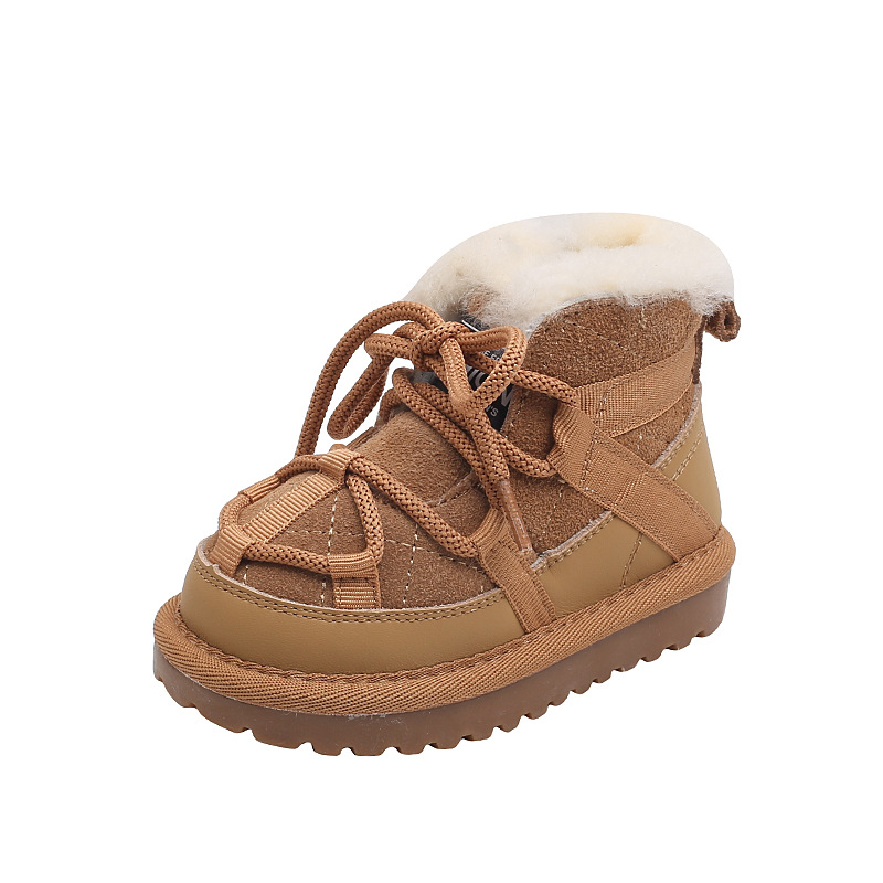 Children's winter warm low boots for boys