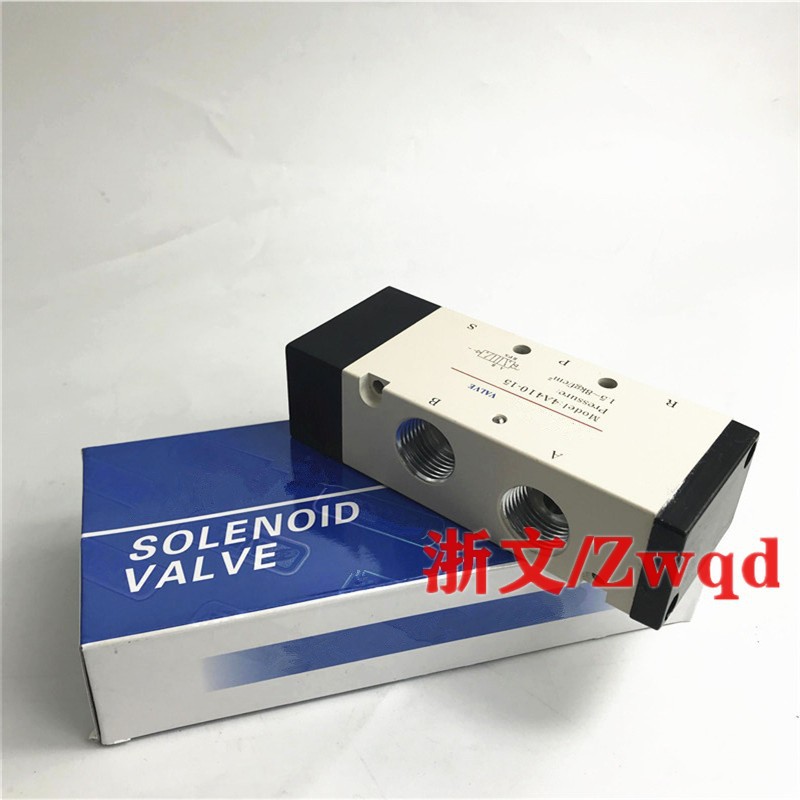 二位五通气控阀 4A410-10 单气控换向阀四分G1/2