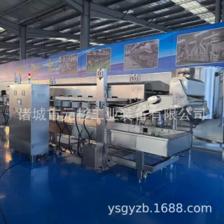 全自动电加热油炸生产线 溜肉段油渣肉类加工专用油炸设备